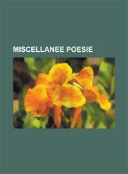 Miscellanee Poesie,1234879506,9781234879501
