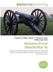 Western Front (World War II),6130016603,9786130016609