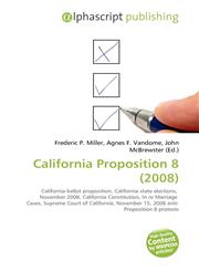 California Proposition 8 (2008),6130093918,9786130093914