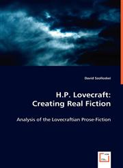 H.P. Lovecraft Creating Real Fiction,3639029410,9783639029413