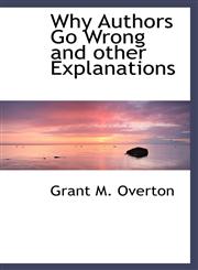 Why Authors Go Wrong and other Explanations,1110903774,9781110903771