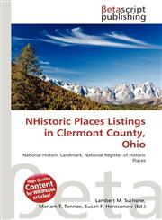 NHistoric Places Listings in Clermont County, Ohio,6136397501,9786136397504