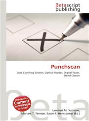 Punchscan,6134865273,9786134865272