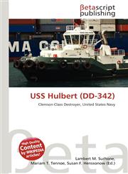 USS Hulbert (DD-342),6132138978,9786132138972