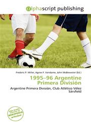 1995-96 Argentine Primera División,6135764675,9786135764673