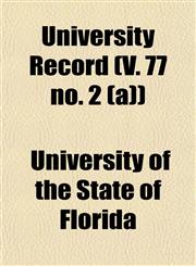 University Record (V. 77 no. 2 (a)),1153428148,9781153428149
