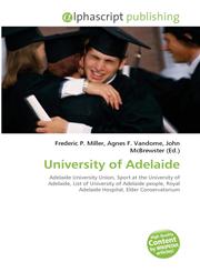 University of Adelaide,6130012543,9786130012540