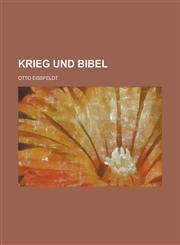 Krieg Und Bibel,1153445077,9781153445078