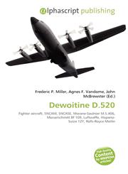 Dewoitine D.520,613417758X,9786134177580