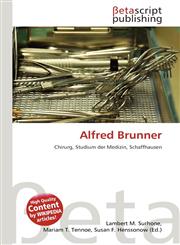 Alfred Brunner,6134786381,9786134786386