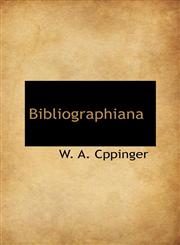 Bibliographiana,1110884958,9781110884957