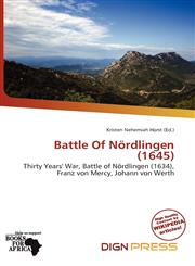 Battle Of Nördlingen (1645),6139983576,9786139983575