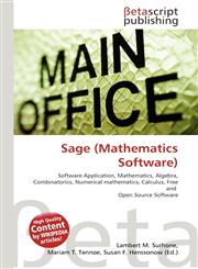 Sage (Mathematics Software),6130909144,9786130909147