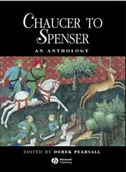 Chaucer to Spenser: An Anthology (Blackwell Anthologies),0631198393,9780631198390