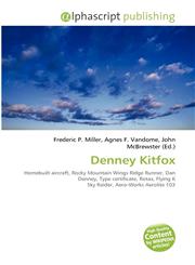 Denney Kitfox,6134344575,9786134344579
