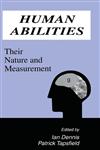 Human Abilities Their Nature and Measurement,0805818006,9780805818000