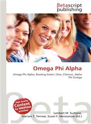 Omega Phi Alpha,6135099086,9786135099089