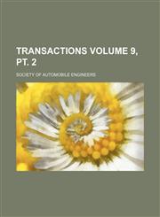 Transactions Volume 9, pt. 2,1152076426,9781152076426
