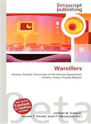Warvillers,6134655961,9786134655965