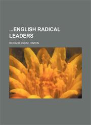 English Radical Leaders,1150818298,9781150818295