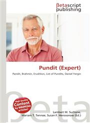 Pundit (Expert),6134866040,9786134866040