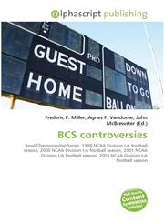 BCS controversies,6130033001,9786130033002