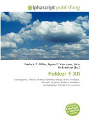 Fokker F.XII,6134372951,9786134372954
