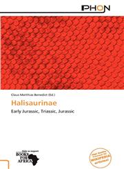 Halisaurinae,6139161436,9786139161430