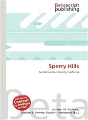 Sperry Hills,6137608395,9786137608395