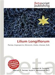 Lilium Longiflorum,6134863467,9786134863469