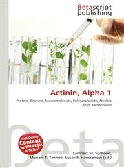 Actinin, Alpha 1,6135175076,9786135175073