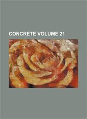 Concrete Volume 21,1231250917,9781231250914