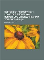 System Der Philosophie (1),1235137139,9781235137136