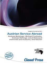 Austrian Service Abroad,6200170053,9786200170057