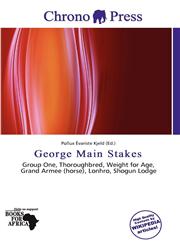 George Main Stakes,6139608066,9786139608065