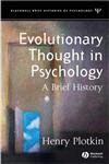 Evolutionary Thought in Psychology A Brief History,1405113782,9781405113786
