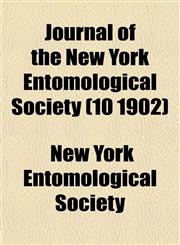 Journal of the New York Entomological Society (10 1902),1152990330,9781152990333