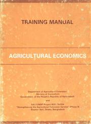 Training Manual Agricultural Economics 1st Edition