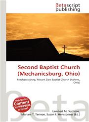 Second Baptist Church (Mechanicsburg, Ohio),6137605159,9786137605158