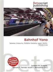 Bahnhof Yono,6134762016,9786134762014