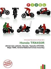 Honda TRX450R,6136667959,9786136667959