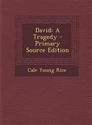 David A Tragedy - Primary Source Edition,1293133728,9781293133729