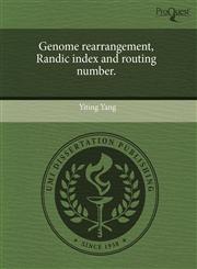 Genome rearrangement, Randic index and routing number.,1243778008,9781243778000