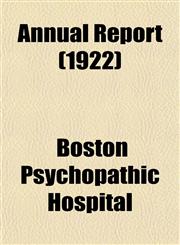Annual Report (1922),115274688X,9781152746886