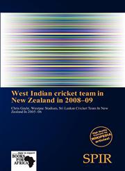 West Indian cricket team in New Zealand in 2008-09,6139385679,9786139385676