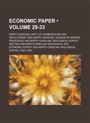 Economic Paper (Volume 29-33),1150986484,9781150986482