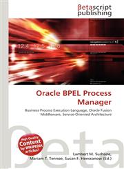 Oracle BPEL Process Manager,6132081291,9786132081292