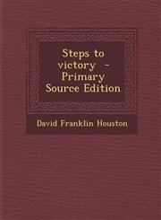 Steps to Victory,128979524X,9781289795245