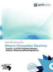 Weave (Forgotten Realms),6138995619,9786138995616