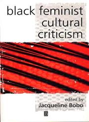 Black Feminist Cultural Criticism,0631222405,9780631222408